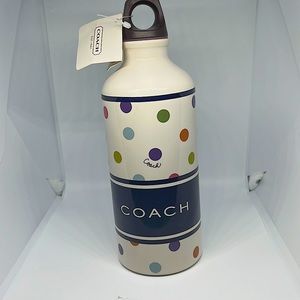 Coach water bottle NWT